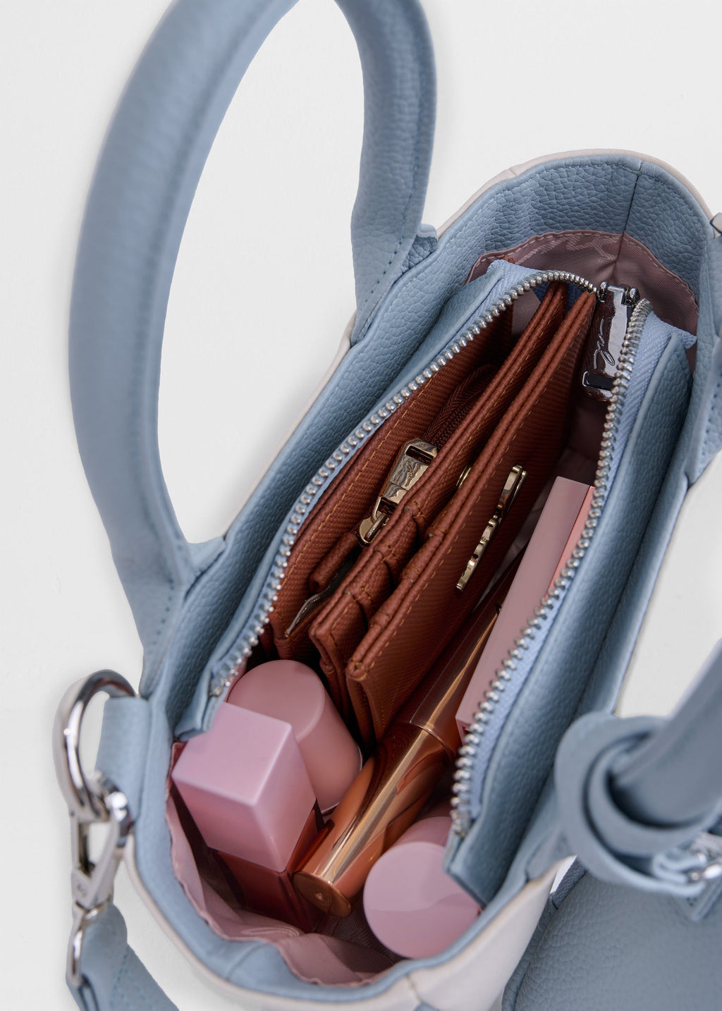 Mini Cartera Honey Duo Azul