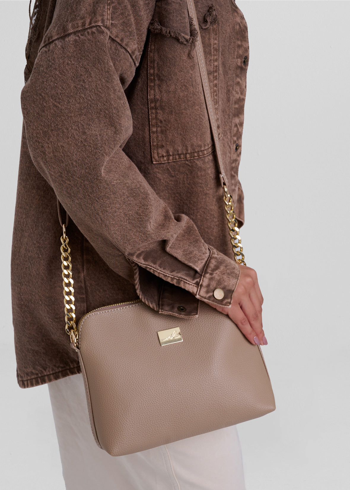 Cartera Alicia Mocca