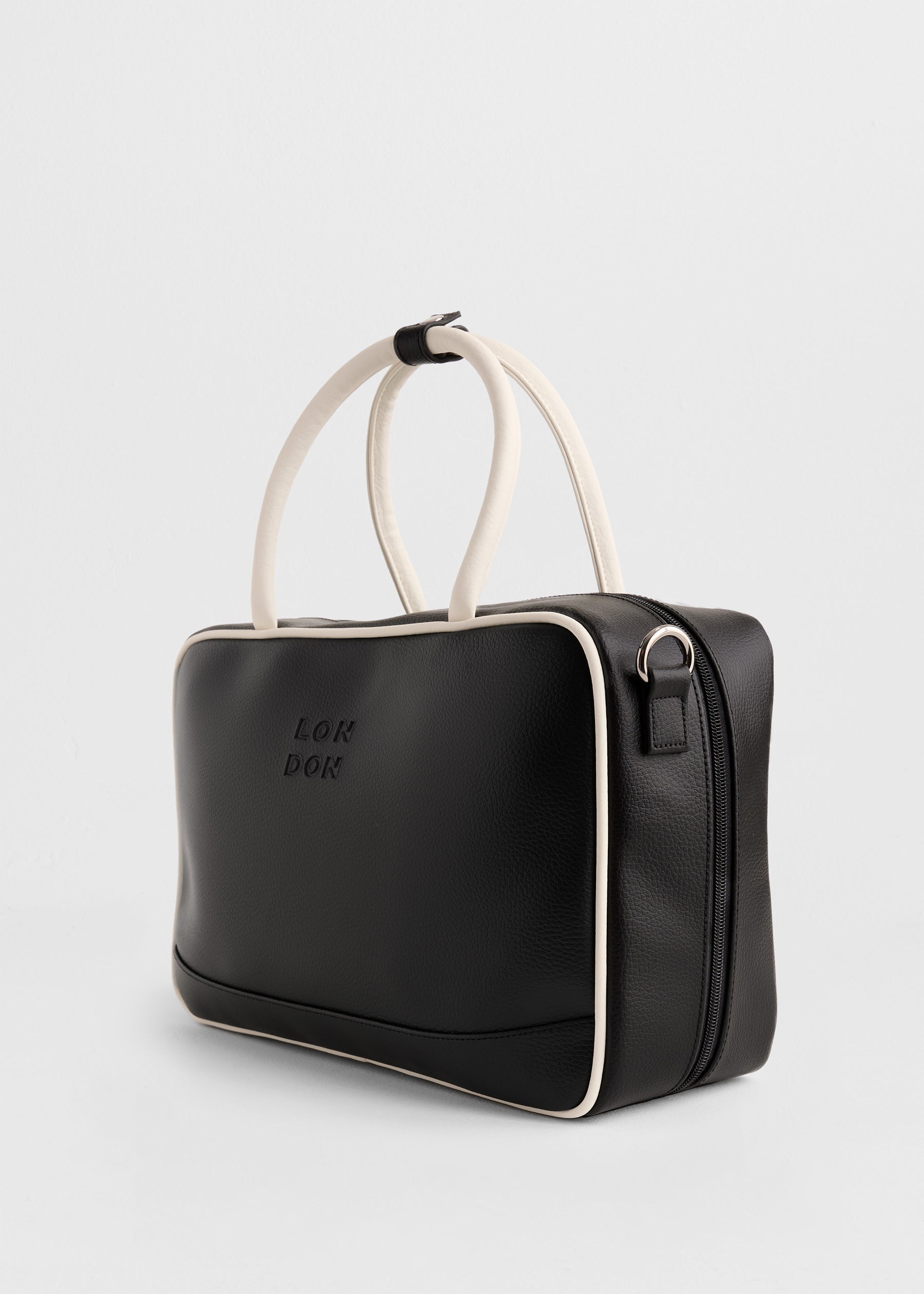 Cartera Marbella Negro x Marfil