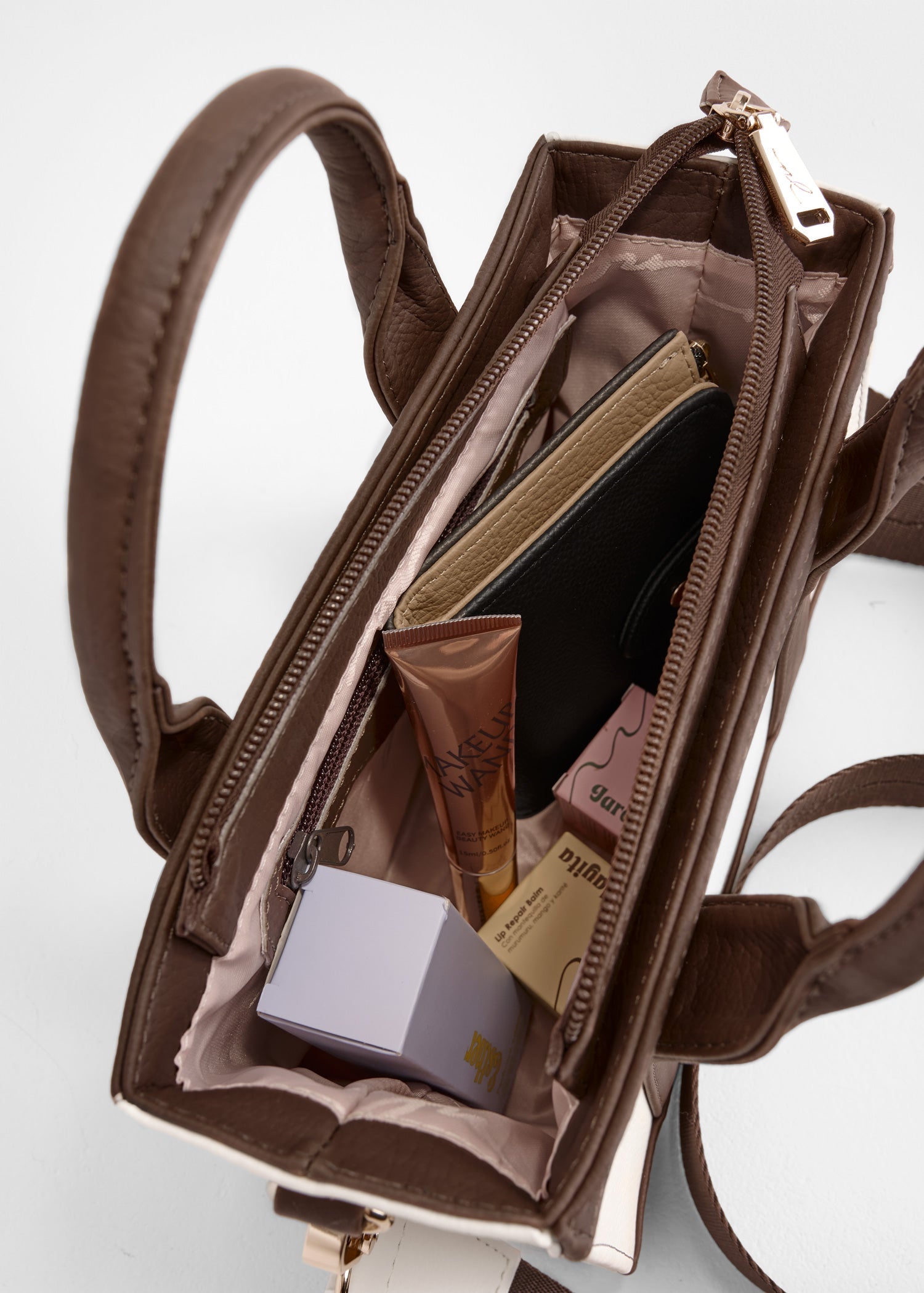 Mini Cartera Estonia Marfil Latte