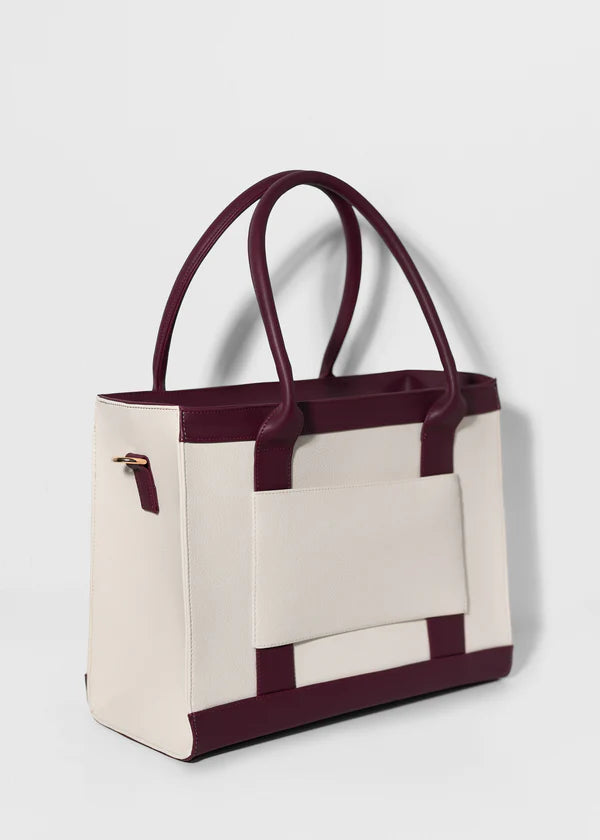 Shopper Estonia Marfil x Vino