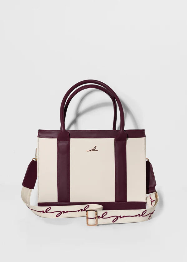 Shopper Estonia Marfil x Vino